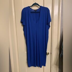 Universal Standard Teresa Liquid Jersey V-Neck Dress